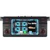 ZUNDION Audio auto per OEM con Carplay/Android Auto Linux sistema Wireless Radio AM/FM/RDS BT5.0 Touchscreen con manopola fisica Ricevitore per auto Plug Play Avviamento 3S per BMW Serie 3 E46 1998-2006