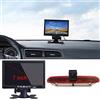 Berlingan 〔Kit telecamera per retromarcia〕Monitor LCD TFT da 7 pollici +Telecamera posteriore impermeabile per auto HD 3° freno per Fiat Doblo 263 van (2010-Presente)/Opel Combo (2011-2018)