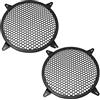 SQXBK 10 Pollici Altoparlante Griglia 2 PZ 10 Pollici Auto Audio Speaker Subwoofer Metallo Waffle Guard Protector Net con Viti Altoparlante Protezione Mesh Cover