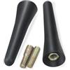 Gdfnmogo Antenna corta per auto, 6 5 cm, con viti di installazione per un segnale migliorato