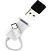 Kefiany Adattatore USB C Maschio a USB Femmina per iPhone 16 OTG 3.0 Cavo Adattatore MacBook Thunderbolt per Apple per iPad Compatibile con Samsung S24 S23 Connettore Tipo C Dati Convertitore Type C USB-A