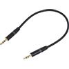 Kalttoy Cavo di prolunga stereo da 2,5 mm maschio a maschio 2,5 mm, cavo audio stereo da 20 cm/100 cm