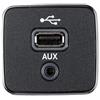 EUPLI Adattatore Porta Aux USB per Chrysler per Dodge per Jeep 5Xg280x9ac 5Xg280x9ab 5Xg280x9ad 5Xg280x9af Jack Ausiliario Audio
