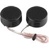 Greensen 12V 500W Altoparlanti Auto, Tweeter Altoparlante 35mm 98dB Design Compatto per Facile Installazione con Materiale Plastica Nera
