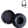 Generic Cuscinetti auricolari di ricambio adatti per Jabra Engage 55/65/75, copertura per cuffie in spugna, cuscinetti in memory foam, lavabili e resistenti al sudore