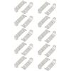 Aexit 20Pcs Silver Tone Metal CR2032 / CR2025 Batteria Shrapnel Cilp ID: 789668