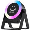 Jubilofex Altoparlanti per esterni - Altoparlanti compatti con stand e luce, gadget tecnologici a durata di batteria lunga, smart sensing elettronico audio chiaro per casa del dormitorio del dormitorio della ca