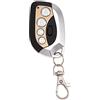ASHATA Duplicatore di Telecomando Senza Fili, 315 433,92 MHz Elettronico Clonazione Telecomando Universale duplicatore Portachiavi per cancello del Garage, Sistemi di Allarme(d'oro)