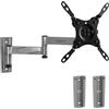 Mount-It! Supporto TV per camper, supporto da parete per TV full motion bloccabile progettato specificamente per camper o casa mobile Braccio singolo inclinabile e girevole 42 pollici max, capacità 33 libbre, compatibile VESA 200