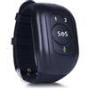 LEOTEC BRACCIALE PER ANZIANI CON SOS 4G GPS NERO LEOTEC