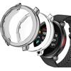 yystao (2 pezzi) Custodia per Polar Vantage V3/Polar Vantage M3, yystao TPU semi-area, antiurto, leggera, nero e trasparente