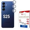 Displex CamGlass Premium - Vetro protettivo per fotocamera Samsung Galaxy S25 - Diamond Like Carbon - Antigraffio e trasparente