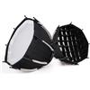 Huhudyy Softbox ottagonale da 30 cm Mini Bowens Mount Quick Release Honeycomb Grid Softbox per ZU60 o M60 COB Fill Light Studio