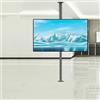 LZYYZL Supporto da soffitto per TV girevole con inclinazione regolabile - Supporto da pavimento per TV - Telaio girevole a 360 gradi Supporto da pavimento per parete divisoria Rack girevole, base girevole p