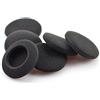 YunYiYi, 5 paia di cuscinetti di ricambio in schiuma nera per cuffie Sennheiser PX60 PMX60