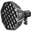Godox SP1 Softbox parabolico per RS60BI RS60R MS60BI MS60R MS60R ha condotto il kit di luci video