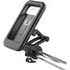 GMBYLBY Supporto per telefono da moto regolabile impermeabile 360 rotante supporto per manubrio non scuotere supporto per bici scooter bici supporto telefono con porta di ricarica spine per cuffie