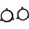 ACV 271250 - 08 altoparlante anelli per Renault Megane III (130 mm, sportello anteriore/posteriore di registrazione la)