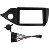 IENQBVL Adattatore Per Cornice Auto Da 9 Pollici Per Kia Per Ceed 2012 Kit Di Montaggio Per Pannello Cruscotto Android Radio(Matt black set LHD)