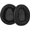 vhbw 2x cuscinetti auricolari di ricambio compatibile con Turtle Beach Stealth 700 Gen 1 cuffie, headset, gommapiuma/plastica nero