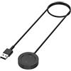 Tmboryuu Supporto per caricabatterie per smartwatch, staffa di montaggio stabile per Haylou-RS3 LS04, cavo di ricarica, adattatore di alimentazione, adattatore di base, adattatore per caricabatterie USB