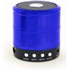 GEMBIRD Mini Rechargeable Bluetooth Speaker with Microphone - Blue