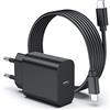 MEROM Caricatore rapido USB tipo C PD 3.0 da 25 W, compatibile con Samsung Galaxy S20/S20+/S20 Ultra/S21/S21+/S21 Ultra 5G/S22+/S22+/S22+/S22+/S22