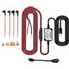 INRIGOROUS - Kit di cavi rigidi universali per telecamera da cruscotto, kit di cavi di alimentazione da 12 V 24 V a 5 V, adattatore di alimentazione con fusibile per Dash Cam, navigatore GPS,