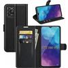 betterfon | ZTE Blade V30 Vita - Custodia Cover con Porta Carte, Portafoglio in Pelle PU con Chiusura Magnetica per ZTE Blade V30 Vita, Colore: Nero