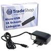 Trade-Shop 2A - Caricatore rapido ad alte prestazioni, micro USB per Nokia 700 701 7230 7705 Twist 7900 Prism 808 PureView 8600 Luna 8800 Arte 8800 Carbon Arte 8800 Sapphire Arte