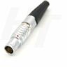 HangTon Connect HangTon 2B maschio dritto Receptacle fisso FGG EGG multiuso, connettore circolare in metallo, chiusura push-pull, saldatura, curva 2 Pin Plug