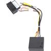 Haofy Scatola Convertitore Video, 12V 5W RGB Ad AV Convertitore Decoder Box Adattatore Parti della Fotocamera di Backup Adatte per Video Converter Box AV