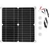HEEPDD Kit Pannello Solare Flessibile Modulo Caricabatterie Solare in Silicio Monocristallino per attività all'aperto, 40W 18V Impermeabile