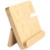 Jubilofex Caricatore in legno - Base wireless, Pad Fast | Power Station in legno per telefoni, auricolari, dispositivi intelligenti, supporto per la scrivania, capezzale, bancone del trucco, soluzione di ricari