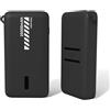Generic Custodia protettiva in silicone per Ugreen 25000 mAh 145 W, custodia protettiva in silicone resistente a cadute e polvere (nero)