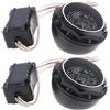 Aprilsunnyzone Migliora il suono della tua auto con lo strumento subwoofer compatto TST280 Tweeter