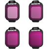 DAZZLEEX Filtro obiettivo per DJI Flip NDFilters Set di filtri per obiettivo MCUV HD vetro ottico per DJI Flip Drone ND8, ND16, ND32, ND64, ND128 (ND8+ND16+ND32+ND64)