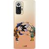 LA CASA DE LAS CARCASAS Custodia per Xiaomi Redmi Note 10 Pro Ufficiale di Dragon Ball Goten e Trunks Fusione Trasparente per proteggere il tuo cellulare Cover per Xiaomi in Silicone Flessibile con Licenza Ufficiale