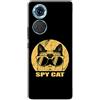 Mixroom - Cover Custodia Back case In TPU Silicone Morbida Per OPPO A78 5G Fantasia Spy Cat N1084
