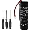 PONDWAY Batteria di ricambio LIS1651 da 3000 mAh, 3,7 V, per Sony PlayStation PS4 Move Motion
