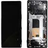 Generic YOOOKOOO - Digitalizzatore di ricambio per Sony Xperia 5 J8210 J8270 J9210 con display LCD touch screen (nero con telaio)