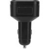 PODSJD Caricatore Auto con Doppia Porta USB e Funzione Localizzatore GPS - Ricarica Veloce Dual USB con Monitoraggio in Tempo Reale SMS APP e Piattaforma Integrato Batteria 60mAh Allarme