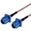 Oiyagai Cavo di Prolunga RF Pigtail Fakra Codice C RG316 Maschio a Maschio (15cm/5.9ft)