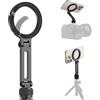 ULANZI MA07 MagLock Supporto per cellulare per treppiede & Cold Shoe - Supporto magnetico Mag Safe per accessori fotocamera - Supporto per smartphone in metallo per iPhone come monitor