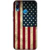 Mixroom - Cover Custodia Case In TPU Silicone Morbida Per Samsung Galaxy A40 Fantasia Bandiera America USA C48