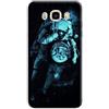Mixroom - Cover Custodia Case in TPU Silicone Morbida per Samsung Galaxy J5 J510 (Edizione 2016) M678 Astronauta Spia La Terra
