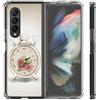 Mixroom - Cover Custodia Back case In TPU Silicone Morbido Per Samsung Galaxy Z Fold 3 5G Fantasia Is Time To Be Beautiful Y399