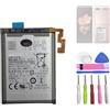 HIGHAKKU Batteria di ricambio EB-BF707ABY compatibile con Samsung Galaxy Z Flip 5G SM-F707U & GH82-23867A con strumenti