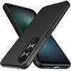 GIOPUEY Cover Compatibile con Sony Xperia 1 VII, Il Materiale TPU Ultrasottile Custodia, Anti Impronta Digitale Phone Case [Resistente all'Usura] [Antiscivolo] - Nero