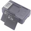 Generic Batteria di ricambio da 900 mAh BP-5M BP5M BP 5M per Nokia 7390 5610XM 5611XM 5700 6220C 6500S 7379 (2 pezzi + caricabatterie)
